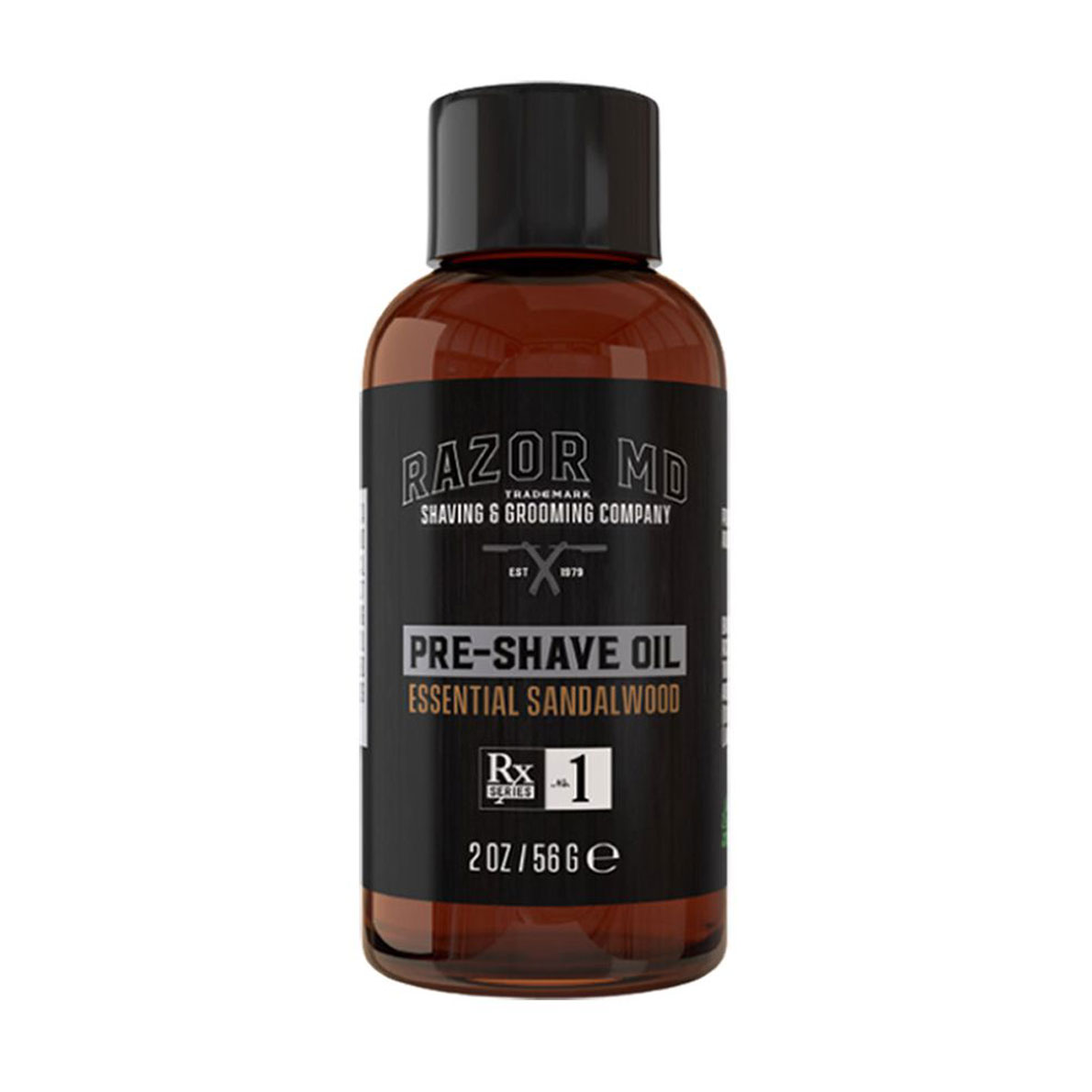 Чоловіча олія перед голінням Razor MD Pre Shave Oil Essential Сандалове дерево, 56 г